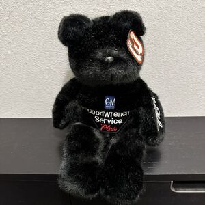 14" Gold'n Bears GM‎ Goodwrench Service Plus Dale Earnhardt #3 Plush Bear